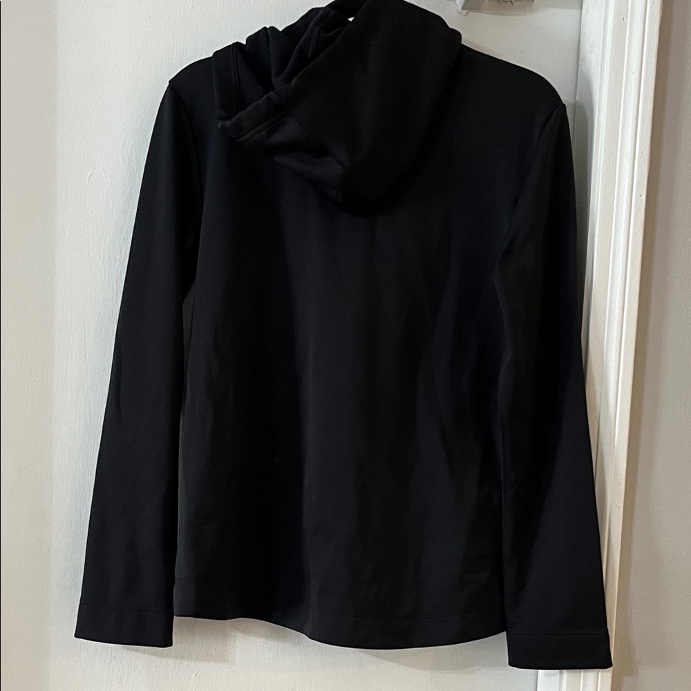 Adidas Black and White Logo Hoodie - Picture 4 of 8